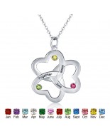 Personalized Birthstone Necklace JEWJONE101785